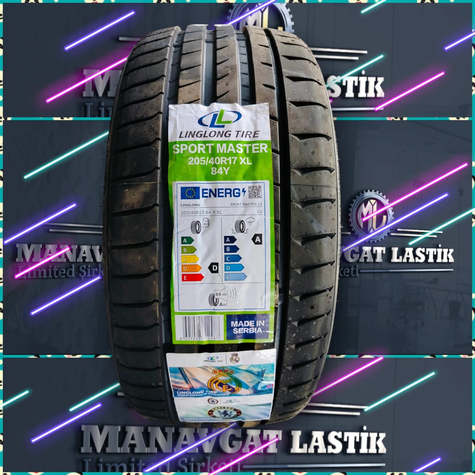 205/40 R17 84Y XL SPORT MASTER LİNGLONG