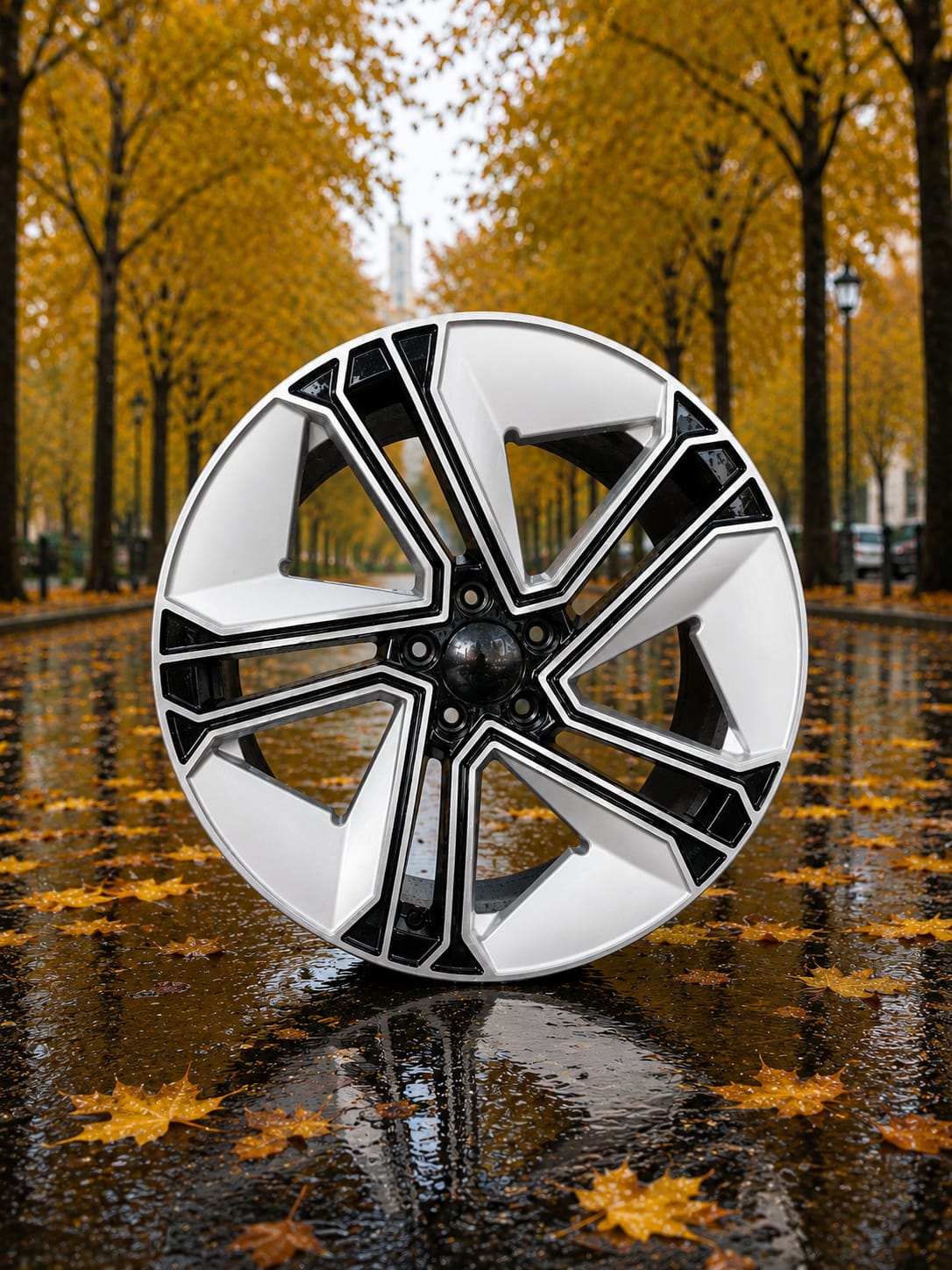 8.5X19 5X112 ARMAGEDDON 66,45 ET35 DEEP BLACK SİLVER DİAMOND