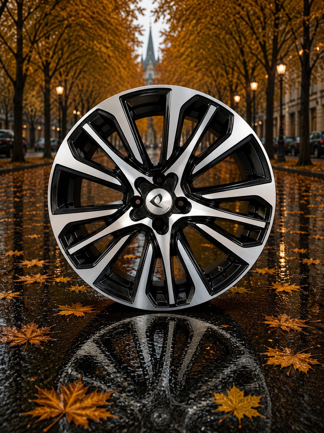 7.0X17 4X100 BKY0057 60,1 ET40 BLACK MACHINED